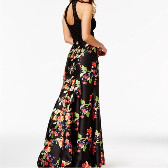 NWT [City Studio] 2 piece floral dress #110 - Picture 8 of 8